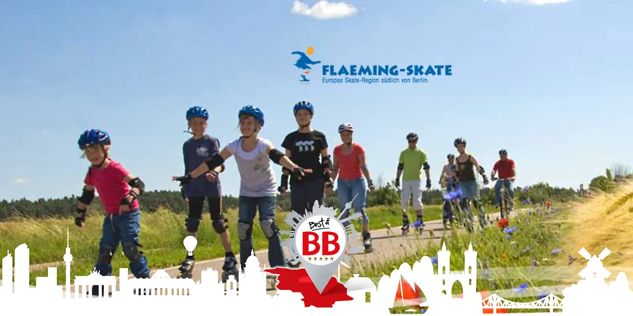 Logo+Bild:Fläming Skate
